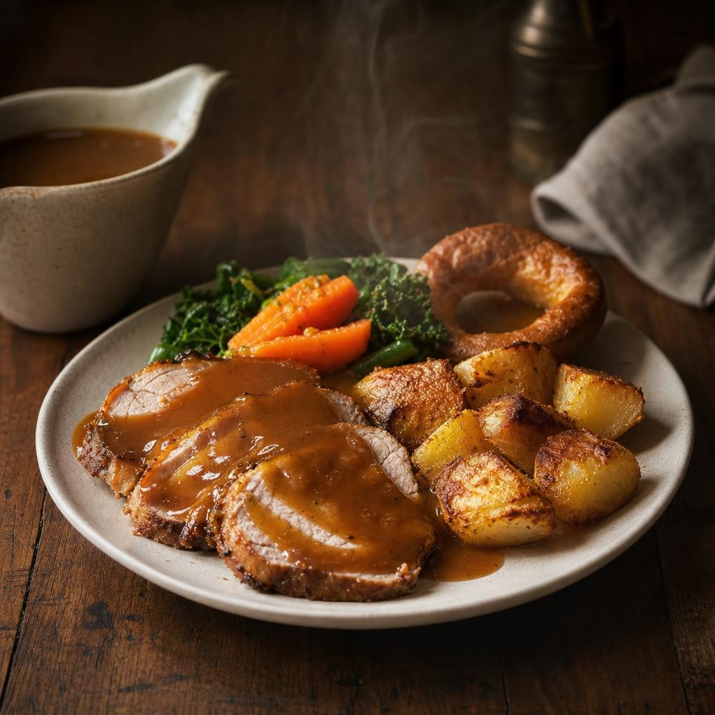 Lamb and rosemary pie